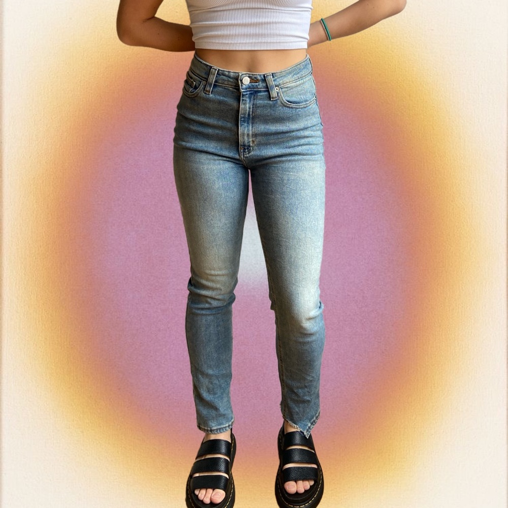 BDG girlfriend high rise jeans